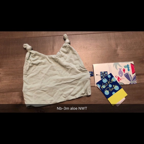 Kickee Pants Other - Kickee Pants aloe double knit hat